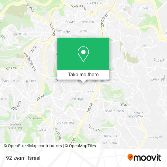 Карта יהואש 92