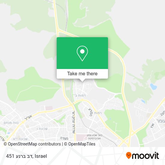 Карта דב ברנע 451