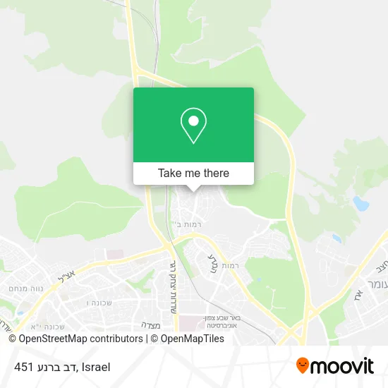 Карта דב ברנע 451