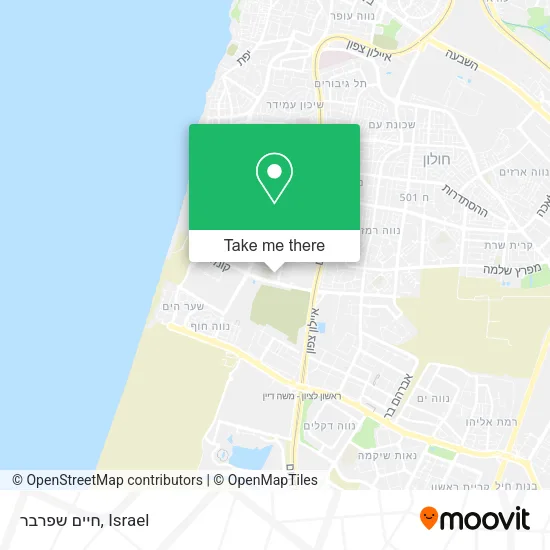 Карта חיים שפרבר