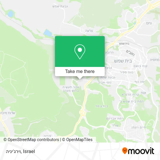 Карта וירג'יניה
