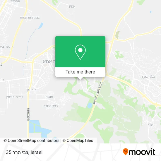Карта צבי הרר 35