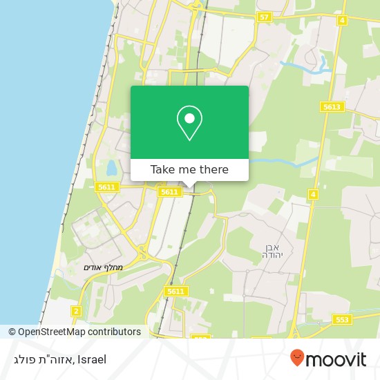 אזוה"ת פולג map