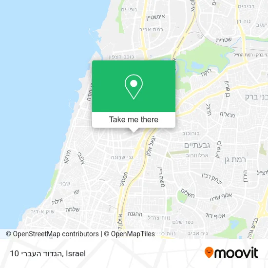 Карта הגדוד העברי 10