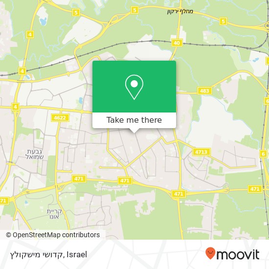 קדושי מישקולץ map