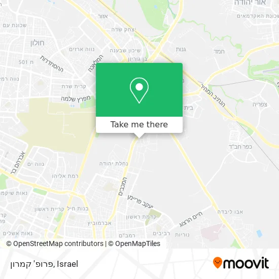 Карта פרופ' קמרון