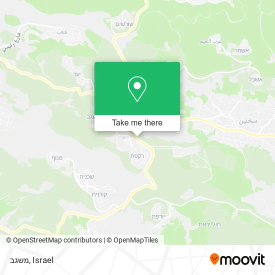Карта משגב