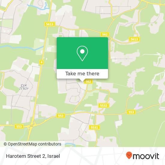 Harotem Street 2 map