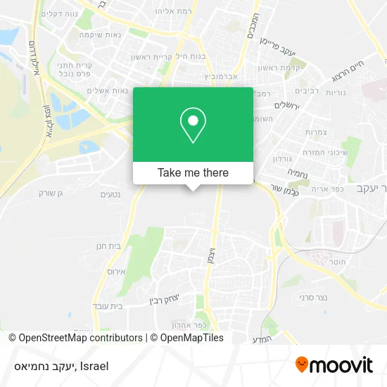 Карта יעקב נחמיאס