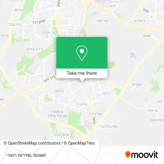 Карта שדרות רוטרי