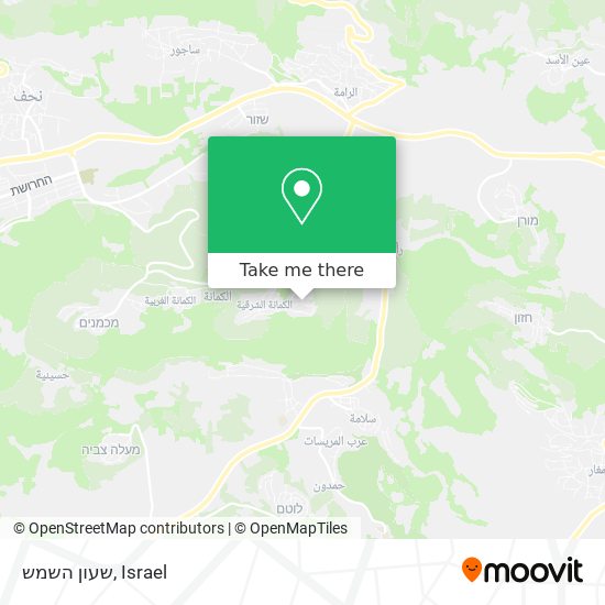 שעון השמש map