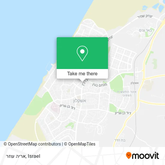 Карта אריה עוזר