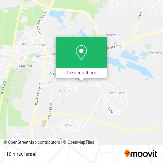 Карта שניר 10