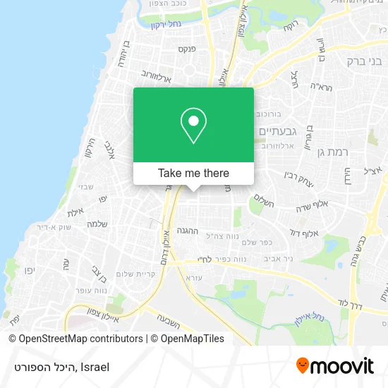 Карта היכל הספורט