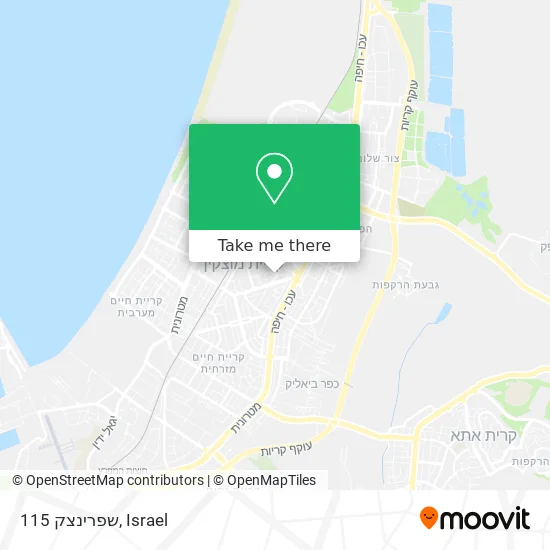 Карта שפרינצק 115