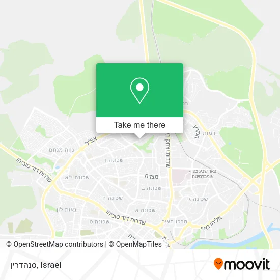 Карта סנהדרין