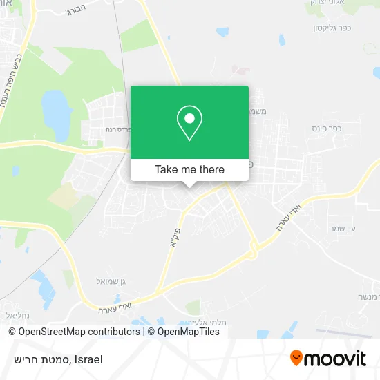 Карта סמטת חריש