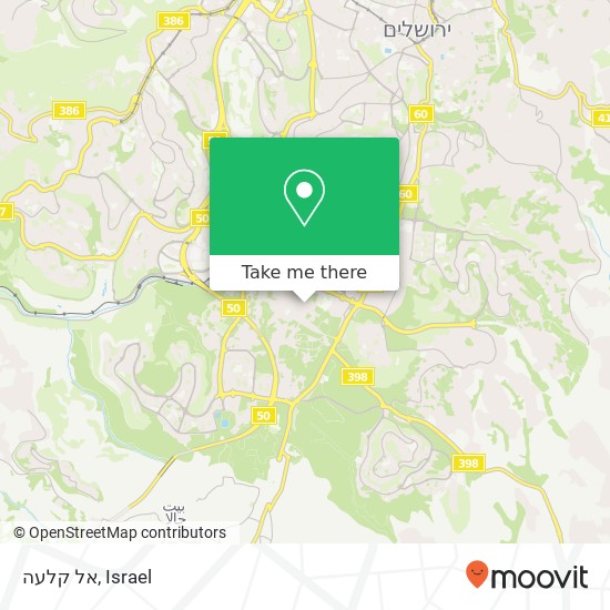 אל קלעה map