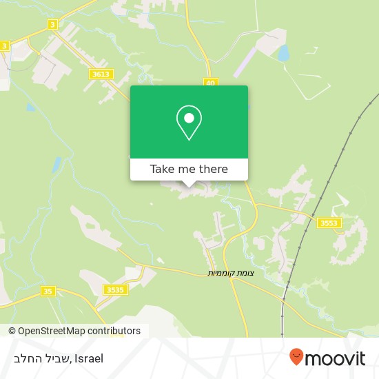 שביל החלב map