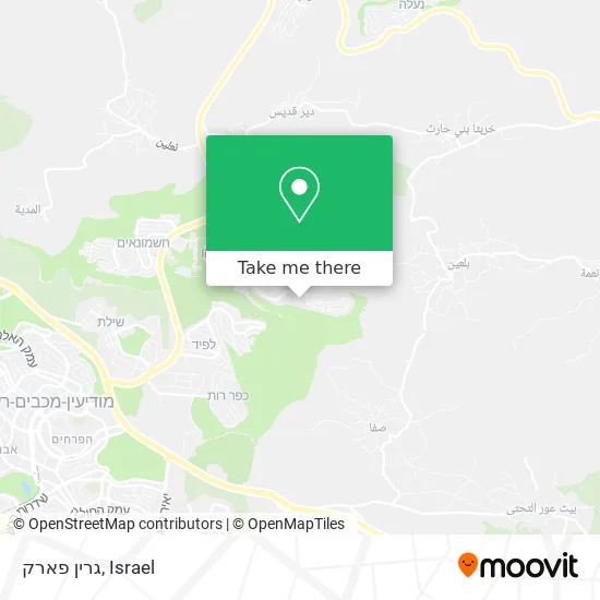Карта גרין פארק