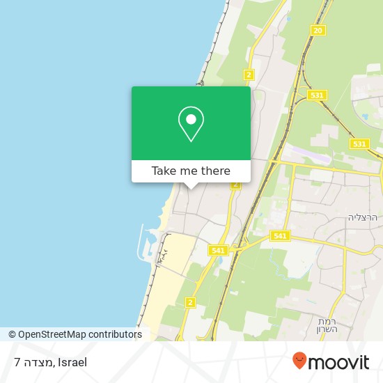 מצדה 7 map