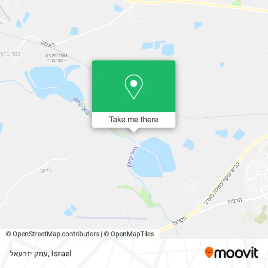 Карта עמק יזרעאל