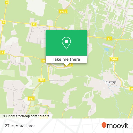 הותיקים 27 map