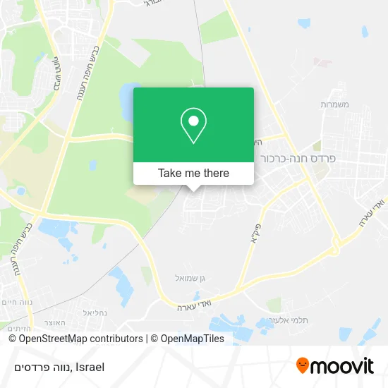 Карта נווה פרדסים