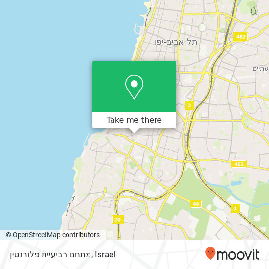 מתחם רביעיית פלורנטין map