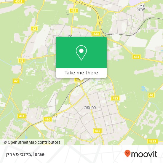 ביזנס פארק map