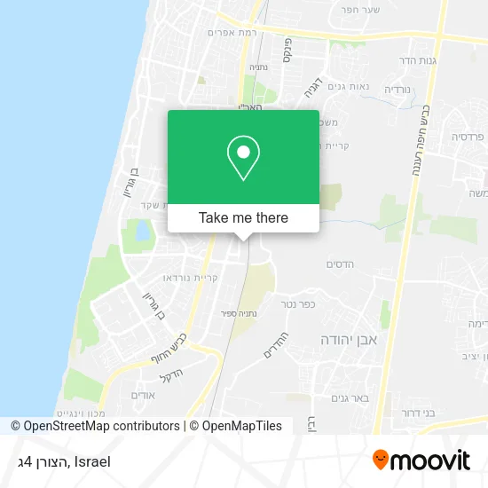 Карта הצורן 4ג