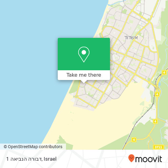 דבורה הנביאה 1 map