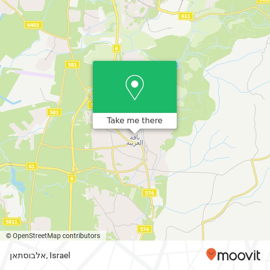 אלבוסתאן map