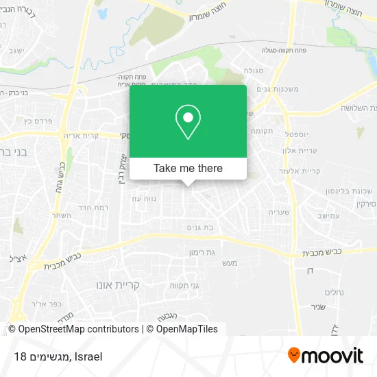 Карта מגשימים 18