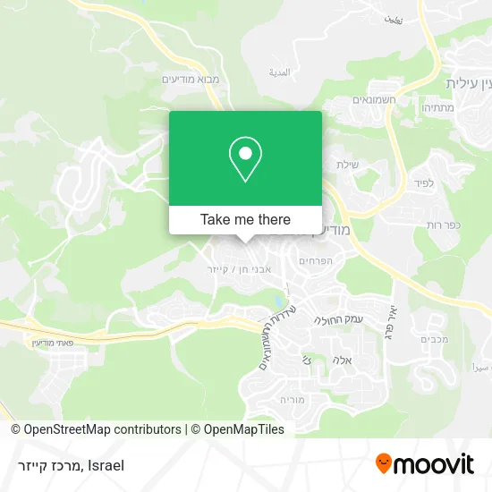 Карта מרכז קייזר