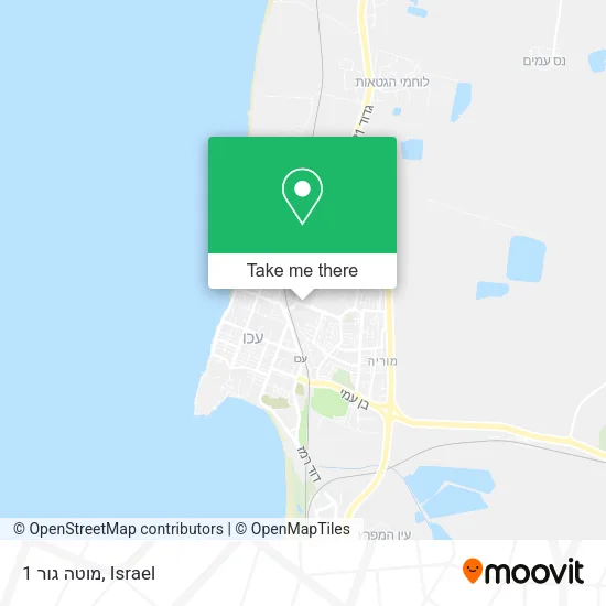 Карта מוטה גור 1