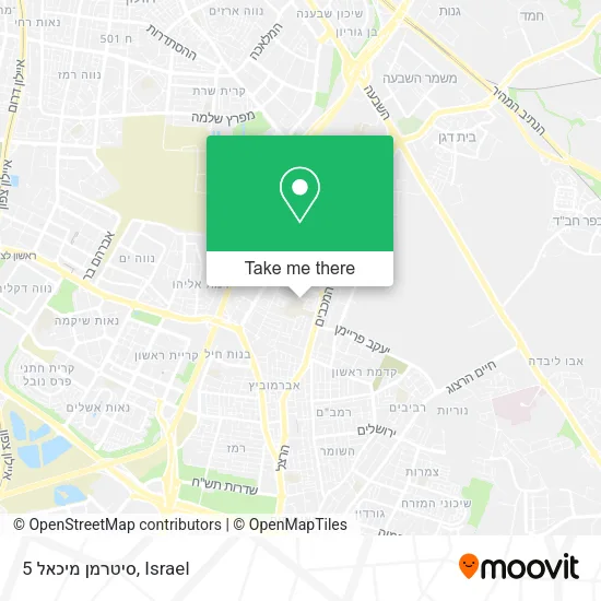 Карта סיטרמן מיכאל 5
