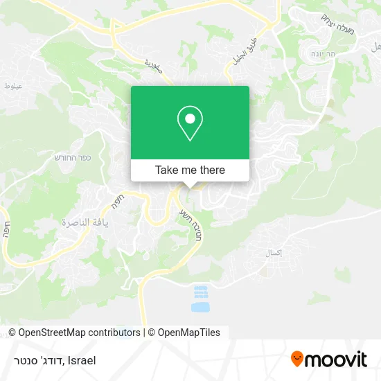 Карта דודג' סנטר
