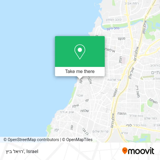 רויאל ביץ' map