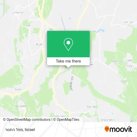 Карта מפל התנור