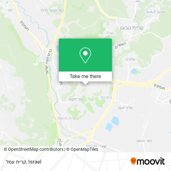 Карта קרית עמל