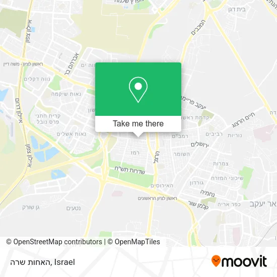Карта האחות שרה