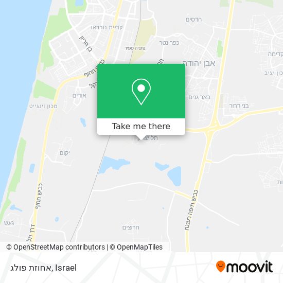 אחוזת פולג map