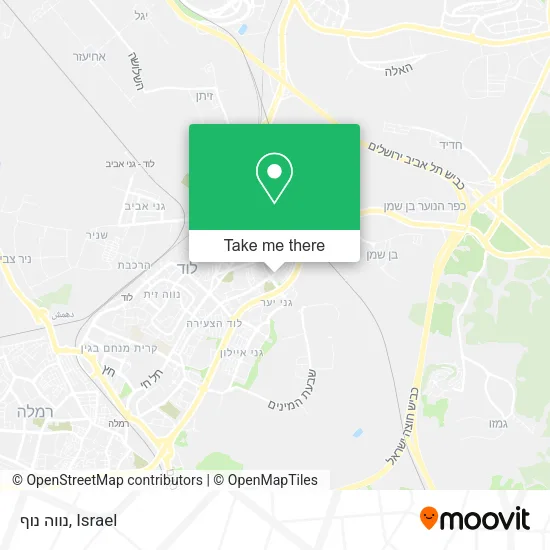 Карта נווה נוף