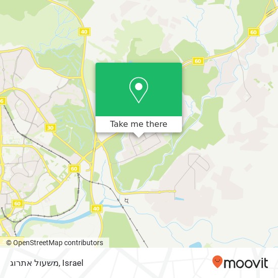 משעול אתרוג map