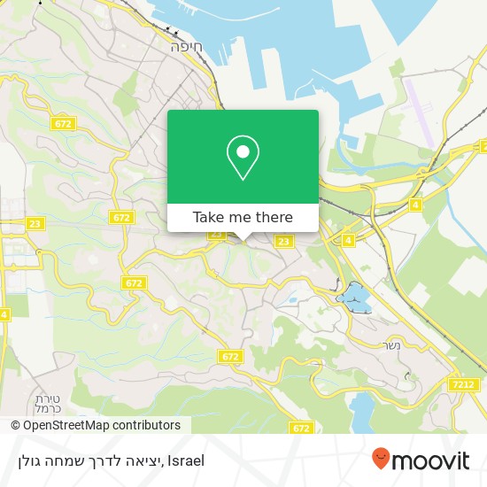 יציאה לדרך שמחה גולן map