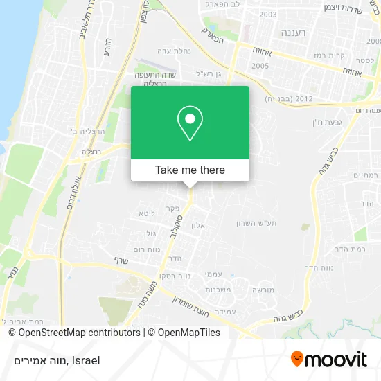 Карта נווה אמירים