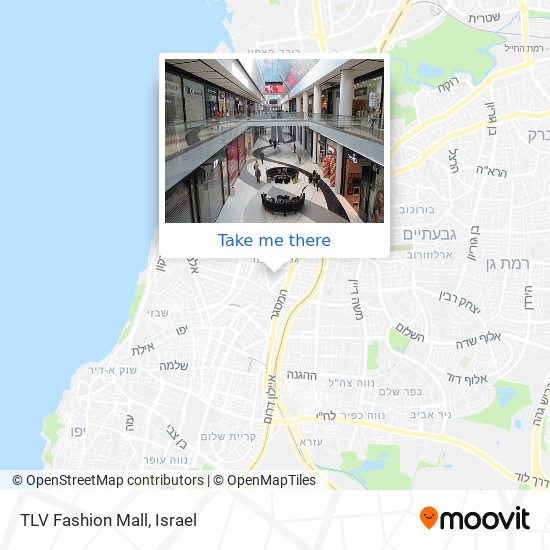 TLV Fashion Mall map