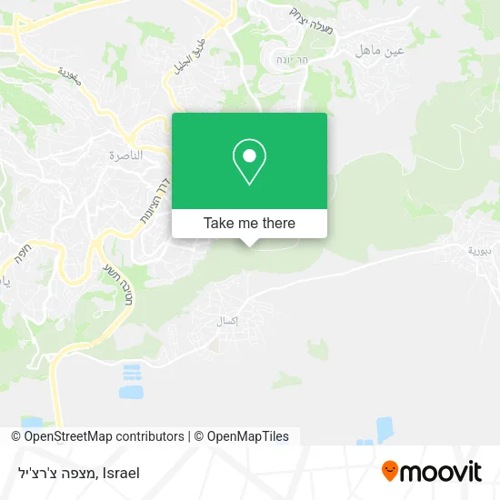 Карта מצפה צ'רצ'יל