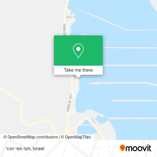 Карта חוף חמי זוהר